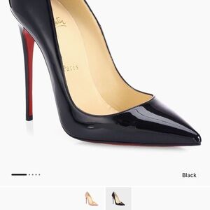 Barneys New York Black and Red Stiletto Heels